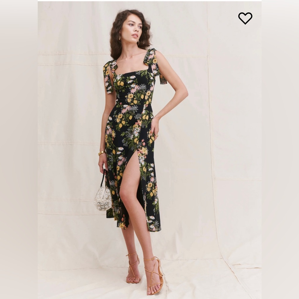 Reformation Twilight Dress in Sicilia - size 0